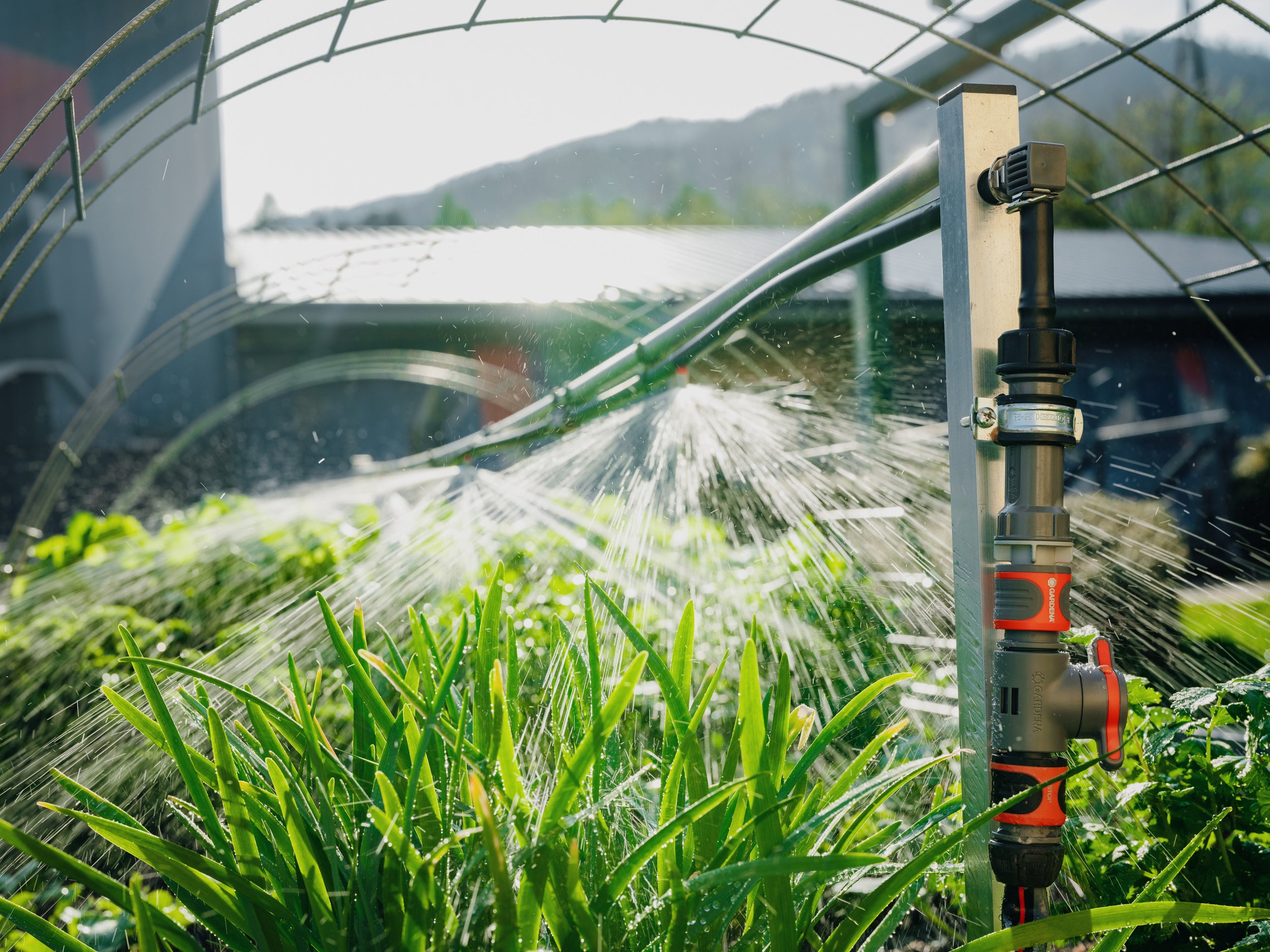 Spray irrigation