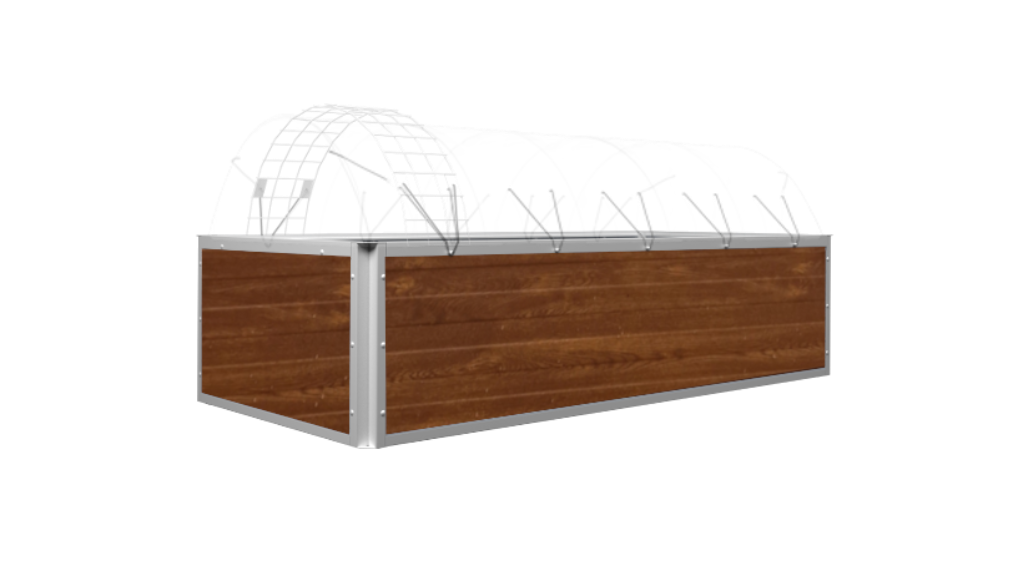 Raised bed set "cold frame"