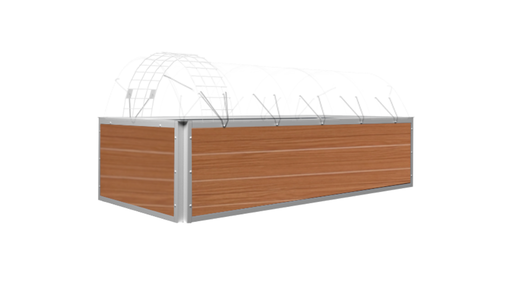 Raised bed set "cold frame"
