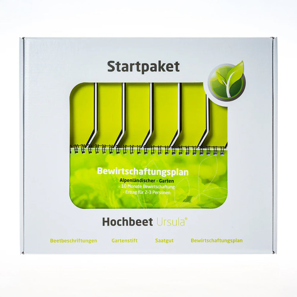 Grafik Startpaket Hochbeet Ursula 