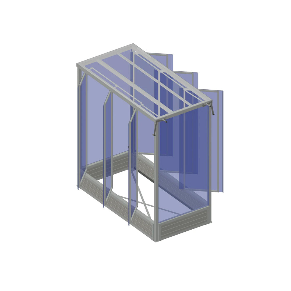 Grafik Tomatenhaus Halboffen