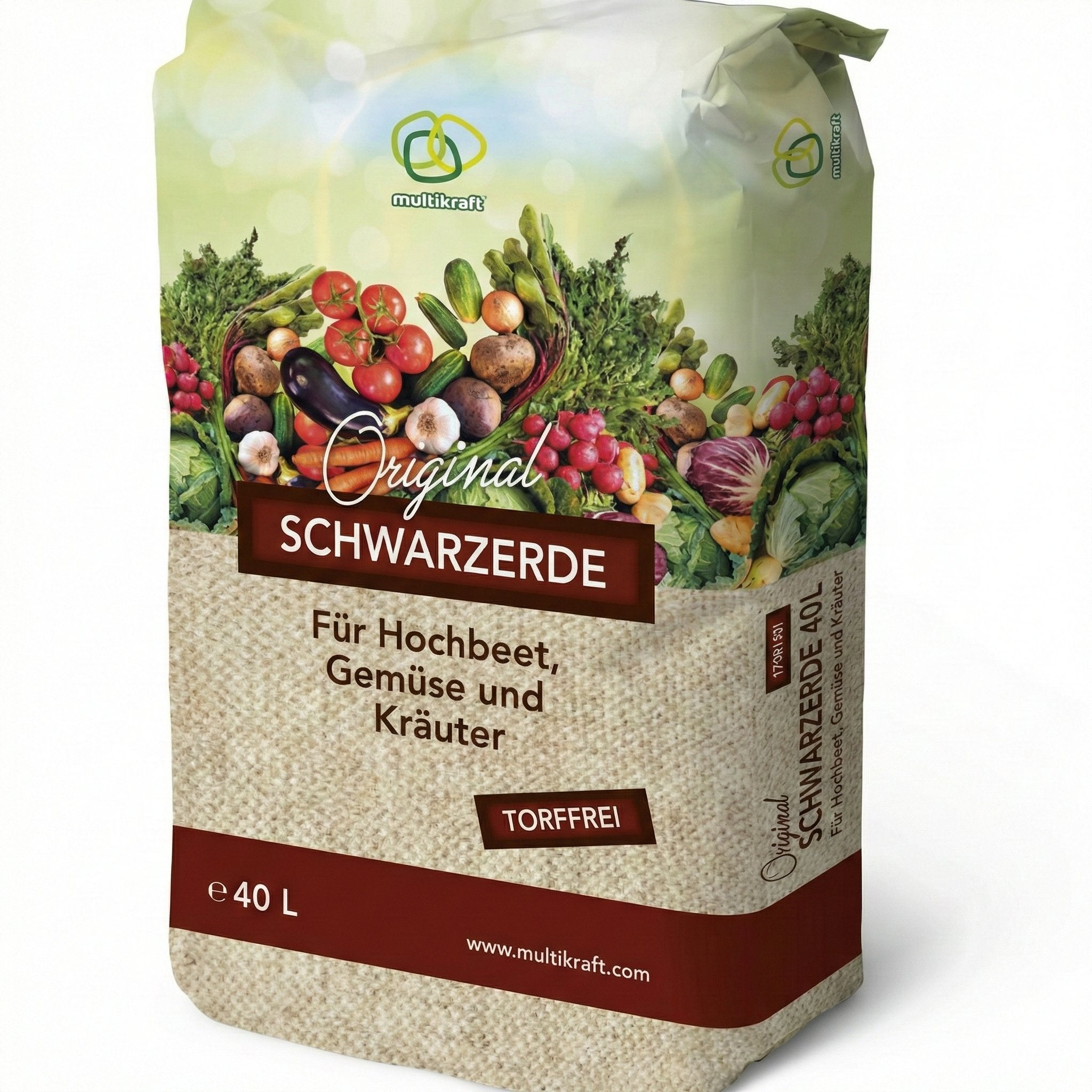 Schwarzerde für Hochbeet und Gemüse