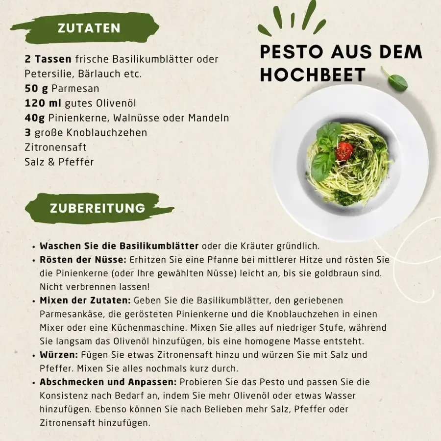Rezept: Pesto
